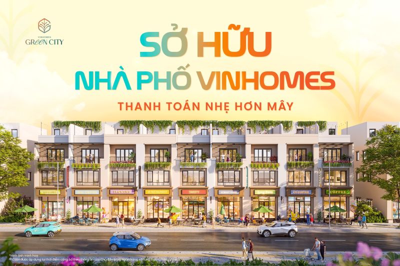 Chương trình khuyến mãi Vinhome Green City tháng này